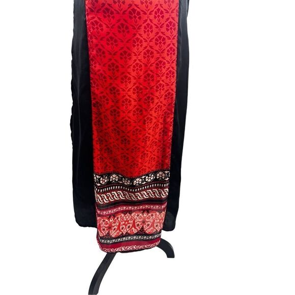 Indian Ink sleeveless dress size medium red and black - Picture 5 of 14